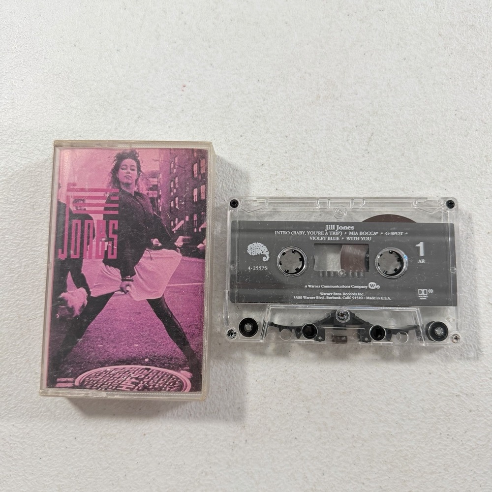 Jill Jones Cassette Tape 1987 Paisley Park Records *Produced By Prince*‎ RARE